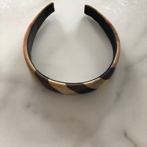 Authentic Burberry headband